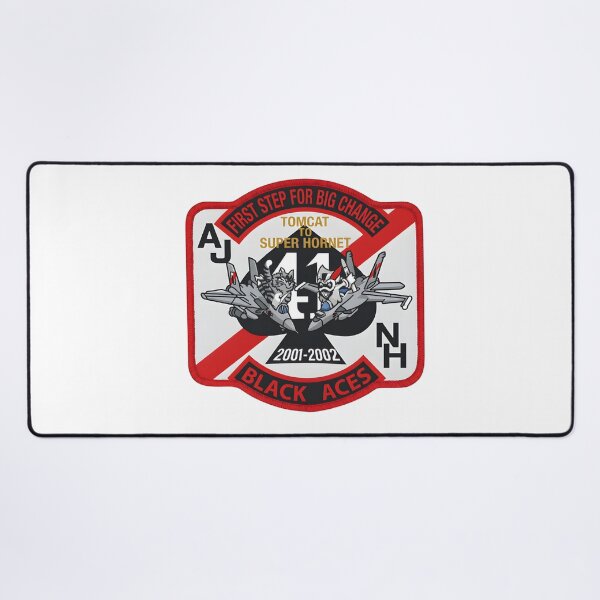 Item preview, VFA-41 "Black Aces" Aircraft Transition Patch (Tomcat to Super Hornet) designed and sold by CharlieDesings.