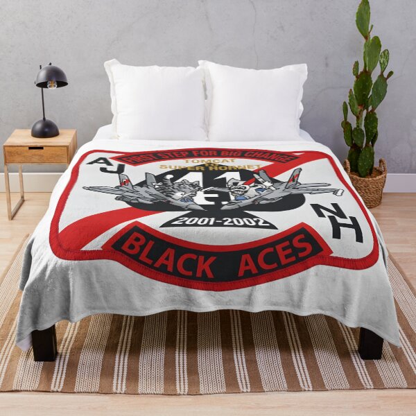 Item preview, VFA-41 "Black Aces" Aircraft Transition Patch (Tomcat to Super Hornet) designed and sold by CharlieDesings.