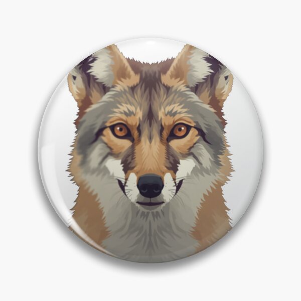 Item preview, Wild Coyote Portrait – Minimalist Desert Wolf Design designed and sold by SpeedProduction.