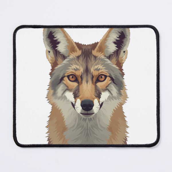 Item preview, Wild Coyote Portrait – Minimalist Desert Wolf Design designed and sold by SpeedProduction.