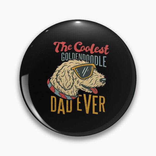 Item preview, Coolest Goldendoodle Dad Ever Dog Retro designed and sold by OlyvieArt.