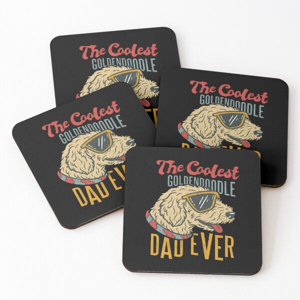 Item preview, Coolest Goldendoodle Dad Ever Dog Retro designed and sold by OlyvieArt.