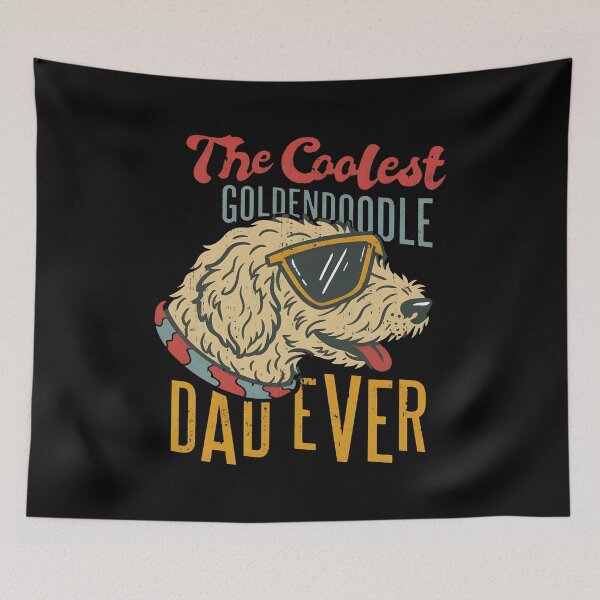Item preview, Coolest Goldendoodle Dad Ever Dog Retro designed and sold by OlyvieArt.