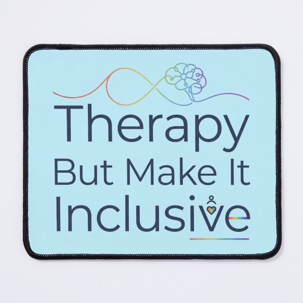 Item preview, Inclusive LGBTQ Therapist Design ADHD Autism Friendly Counseling Pride Minimalist Art designed and sold by Im-Ara.