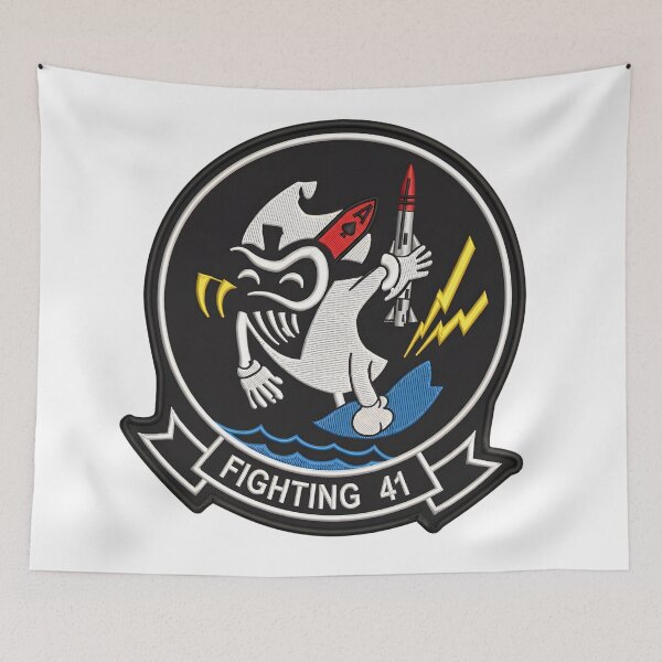 Item preview, VFA-41 "Black Aces" Super Hornet Era Insignia designed and sold by CharlieDesings.