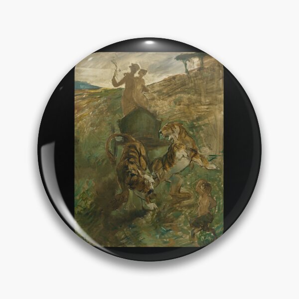 Item preview, Allégorie Le Printemps de la Vie by Henri de Toulouse-Lautrec | Wild Tiger Drama Art Print designed and sold by artofuniverse.