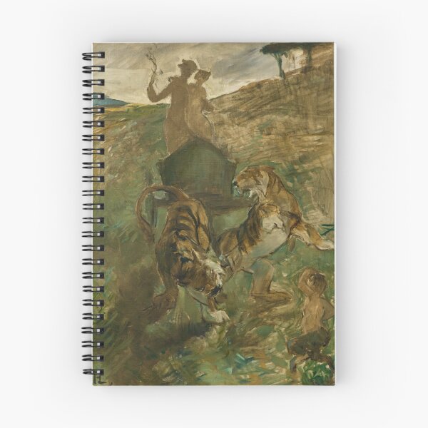 Item preview, Allégorie Le Printemps de la Vie by Henri de Toulouse-Lautrec | Wild Tiger Drama Art Print designed and sold by artofuniverse.