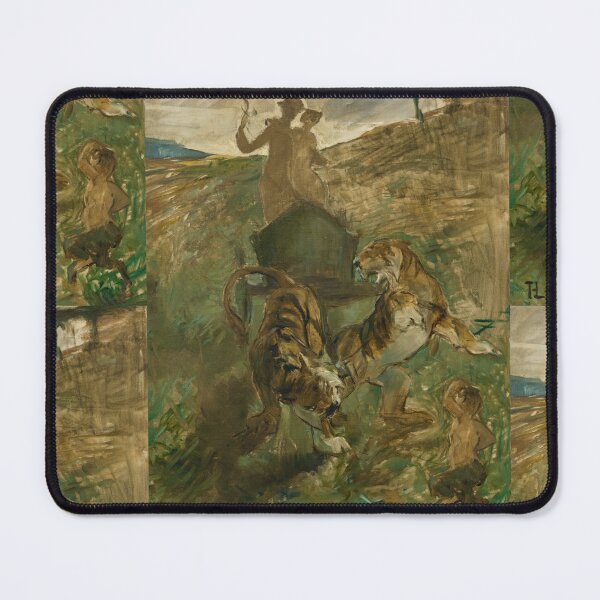 Item preview, Allégorie Le Printemps de la Vie by Henri de Toulouse-Lautrec | Wild Tiger Drama Art Print designed and sold by artofuniverse.
