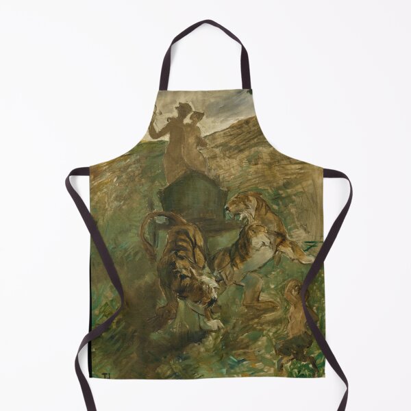 Item preview, Allégorie Le Printemps de la Vie by Henri de Toulouse-Lautrec | Wild Tiger Drama Art Print designed and sold by artofuniverse.