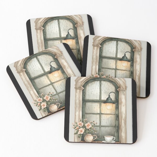 Item preview, Tin Poster: Cosy Window designed and sold by halibutgoatramb.