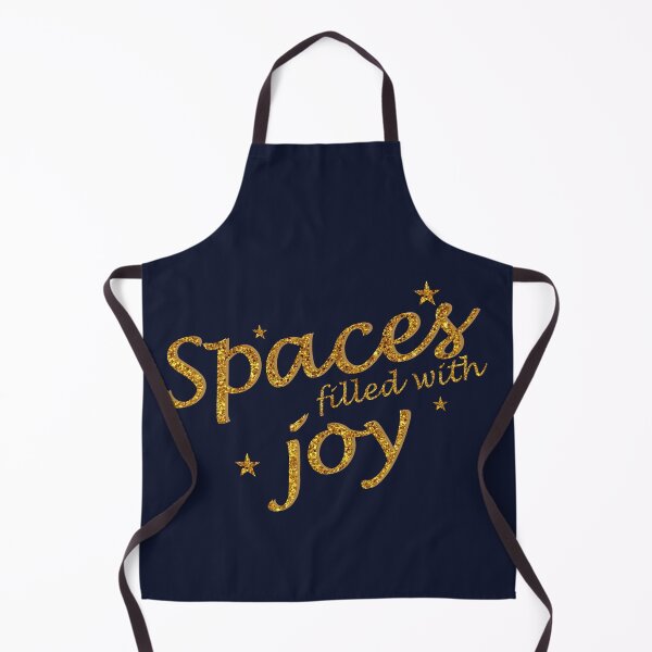 Item preview, Spaces Filled With Joy – Elegant Gold Glitter Typography designed and sold by ruchikadesigns.
