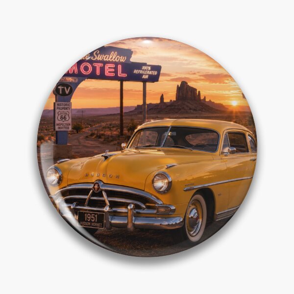 Item preview, Hudson Hornet 1951, Desert Neon Sundown designed and sold by BlareBlare.