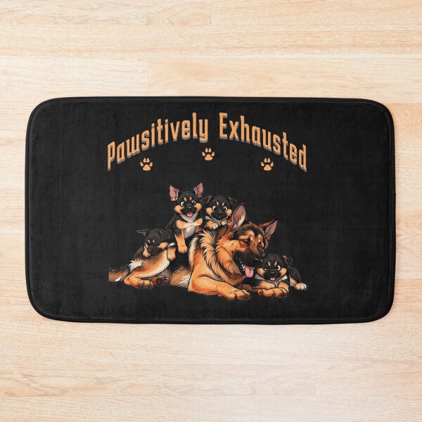 Item preview, Pawsitively Exhausted designed and sold by PawPlanetPro.