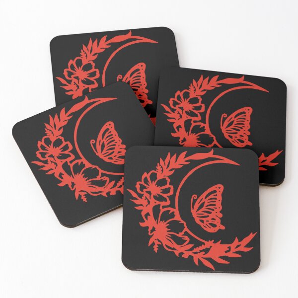 Item preview, Moonflowers (red) designed and sold by Lagueny.