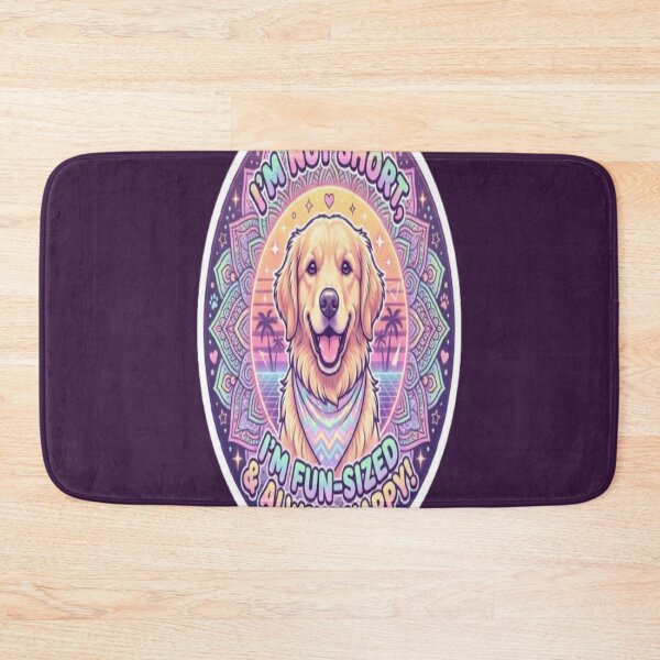 Item preview, Funny Dog Mandala Sticker designed and sold by Chromatic Artistry.