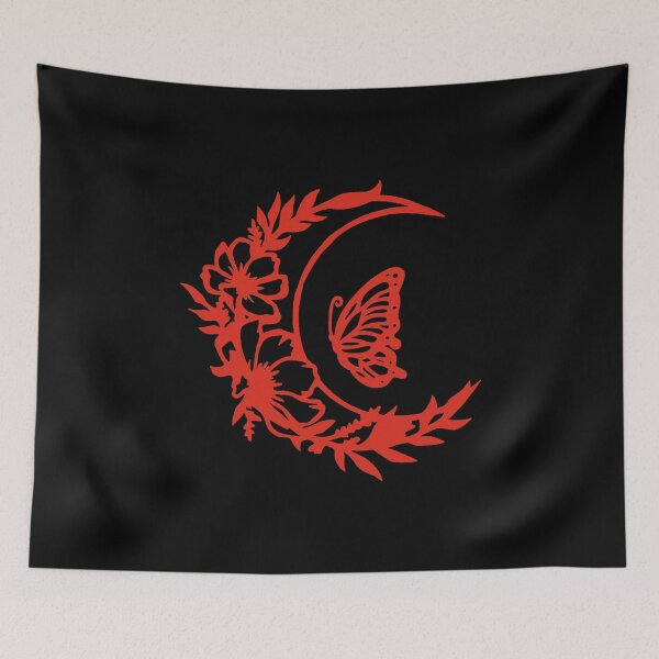 Item preview, Moonflowers (red) designed and sold by Lagueny.