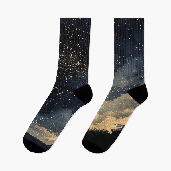 Item preview, Starry Night Sky Galaxy Landscape Cosmic Art Background designed and sold by Faithlines.