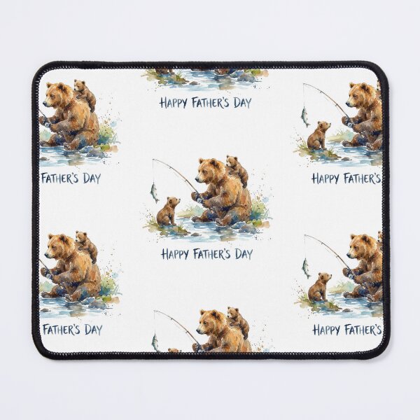 Item preview, Fishing Bears designed and sold by Roy & Tiffany.
