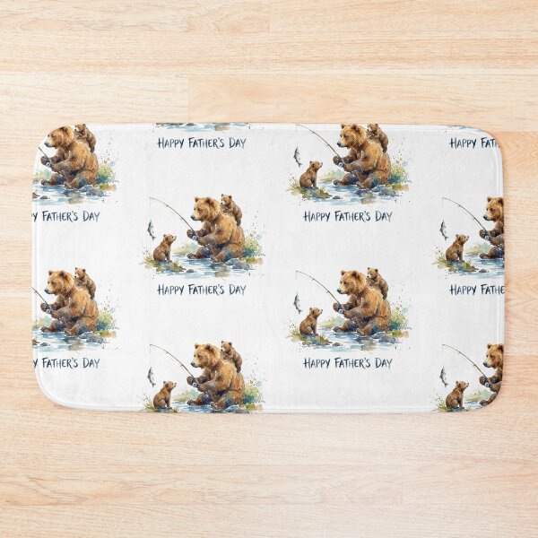 Item preview, Fishing Bears designed and sold by Roy & Tiffany.