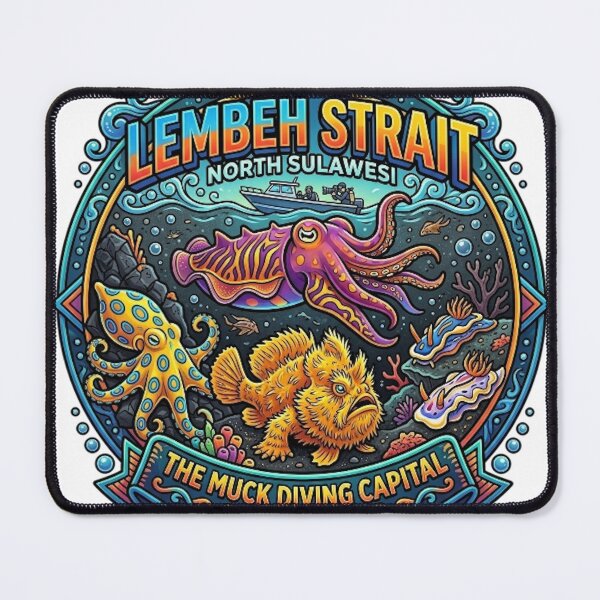Item preview, LEMBEH STRAIT NORTH SULAWESI designed and sold by likbatonboot.