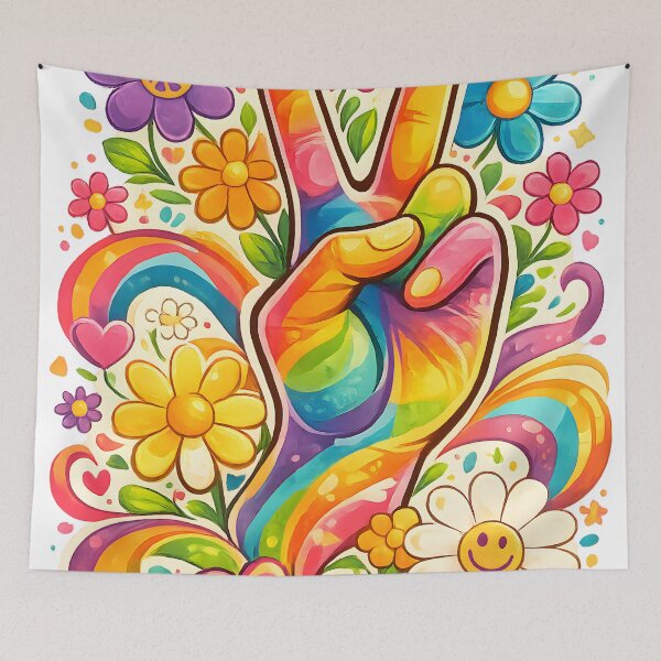 Item preview, Flower Power Vibes designed and sold by Gina_BreWe.