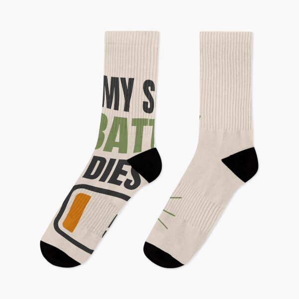 Item preview, My Social Battery Dies Fast Aesthetic Beige Introvert Minimal Design designed and sold by Uvclick.