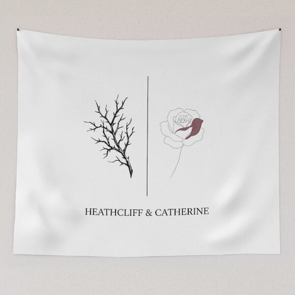 Item preview, Heathcliff And Catherine Wuthering Heights Rose Design designed and sold by Fenay Designs.
