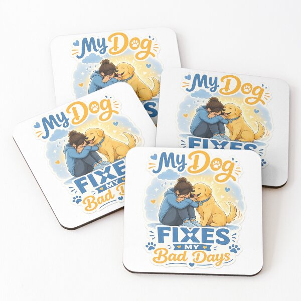 Item preview, Mi perro arregla mis malos días. Camiseta tierna y emotiva para amantes de los perros. designed and sold by Safe Haven Pets.