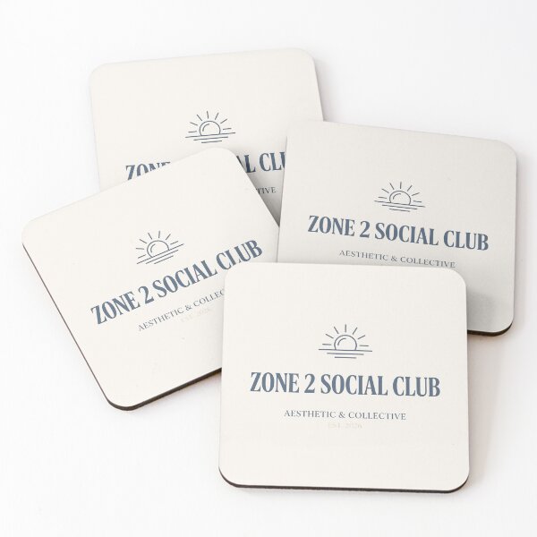 Item preview, Zone 2 Social Club Aesthetic Lifestyle Graphic designed and sold by SplashTastic.