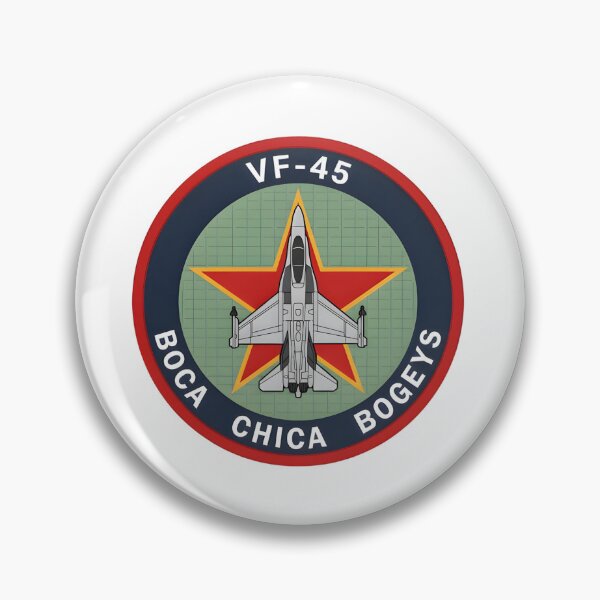 Item preview, VF-45 "Boca Chica Bogeys" Adversary Squadron Insignia designed and sold by CharlieDesings.