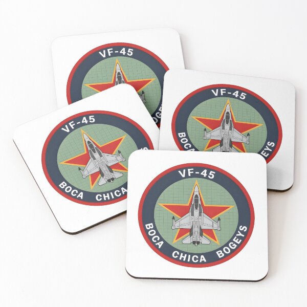 Item preview, VF-45 "Boca Chica Bogeys" Adversary Squadron Insignia designed and sold by CharlieDesings.