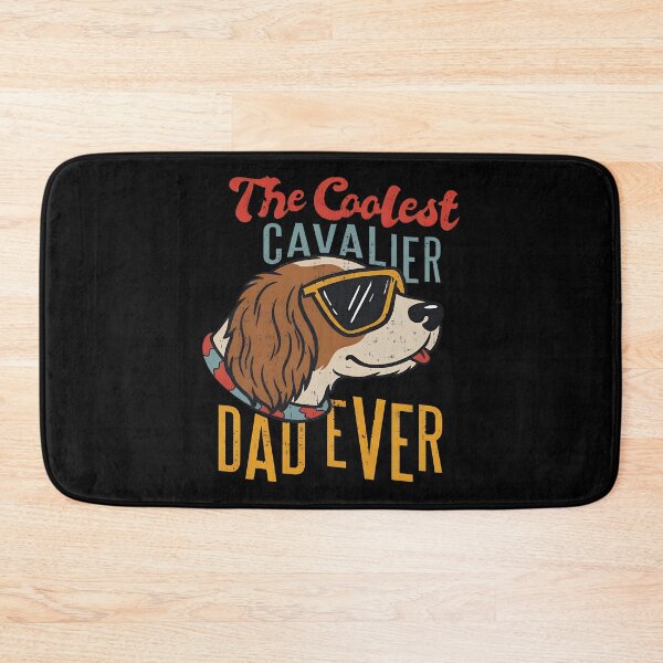 Item preview, The Coolest Cavalier Dad Ever Dog Retro designed and sold by OlyvieArt.