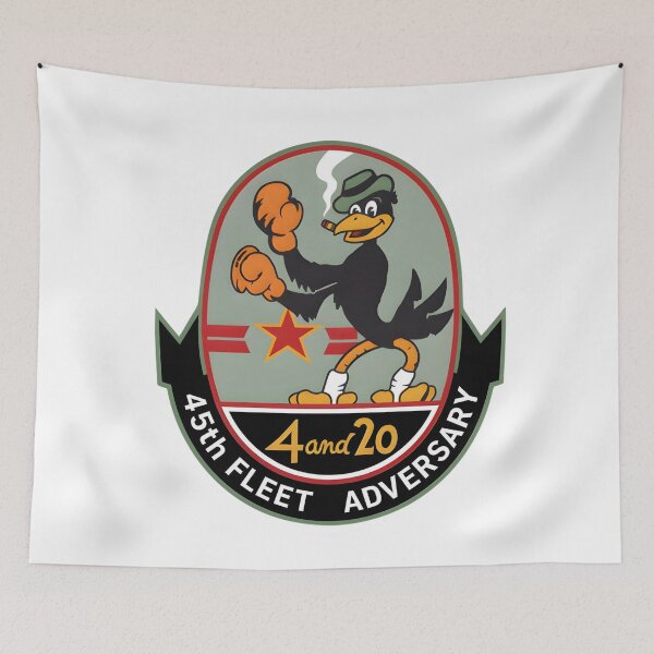 Item preview, 45th Fleet Adversary: The "4 and 20" Blackbird Patch designed and sold by CharlieDesings.