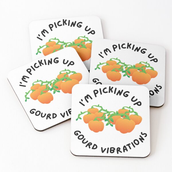 Item preview, I’m Picking Up Gourd Vibrations Funny Pumpkin Design designed and sold by DesignsbyDustin.