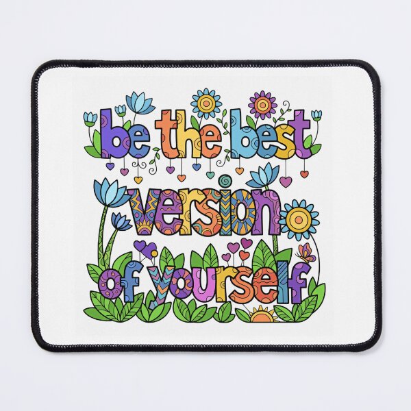 Item preview, Be The Best Version Of Yourself Brave Glow Rise designed and sold by RetroMini2026.