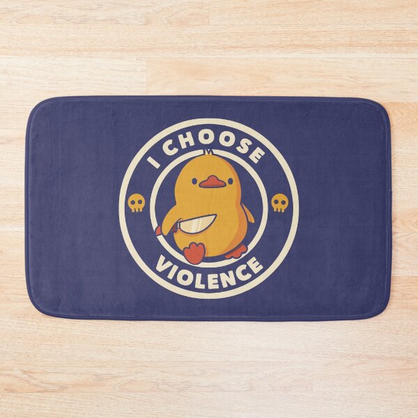 Item preview, Cozy But Dangerous Duck Sticker | Coffee And Violence Meme designed and sold by Tobe Fonseca®.