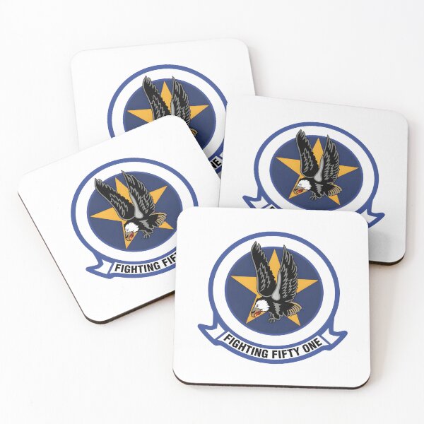 Item preview, VF-51 Fighting Fifty-One: Screaming Eagle Squadron Emblem designed and sold by CharlieDesings.