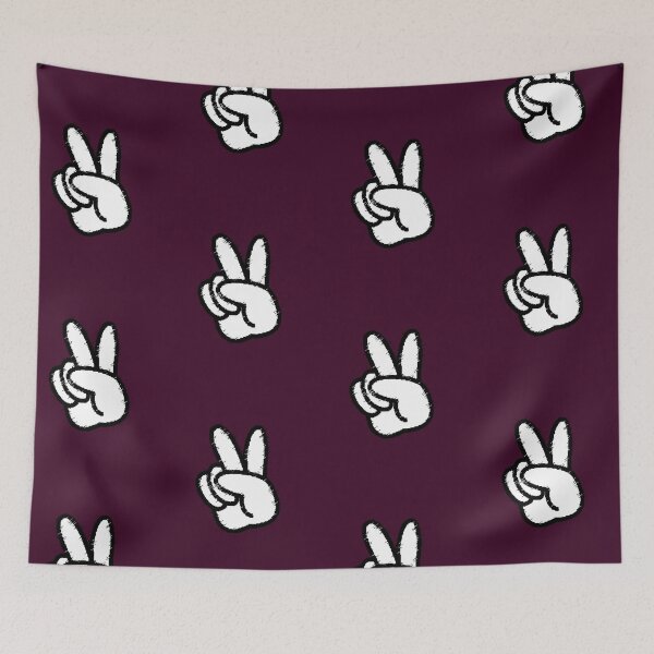 Item preview, Peace Symbol Doodle Peace Sign Retro Hand Good Vibes designed and sold by AstronautMerch.