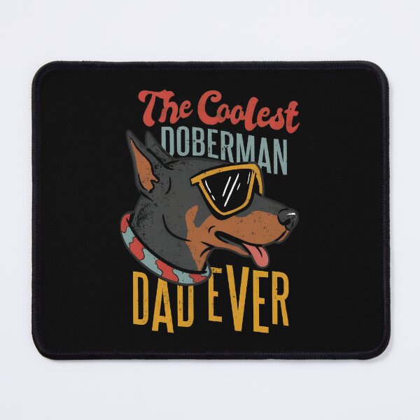 Item preview, The Coolest Doberman Dad Ever Vintage Dog Tee designed and sold by OlyvieArt.