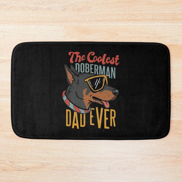 Item preview, The Coolest Doberman Dad Ever Vintage Dog Tee designed and sold by OlyvieArt.