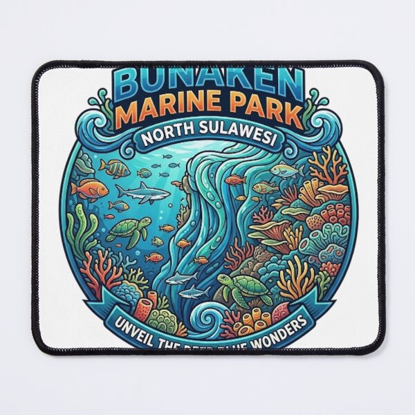 Item preview, BUNAKEN MARINE PARK NORTH SULAWESI designed and sold by likbatonboot.