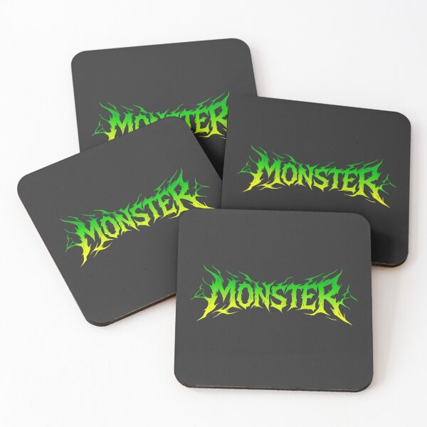 Item preview, Neon Monster Horror Typography Design designed and sold by Peac7e.