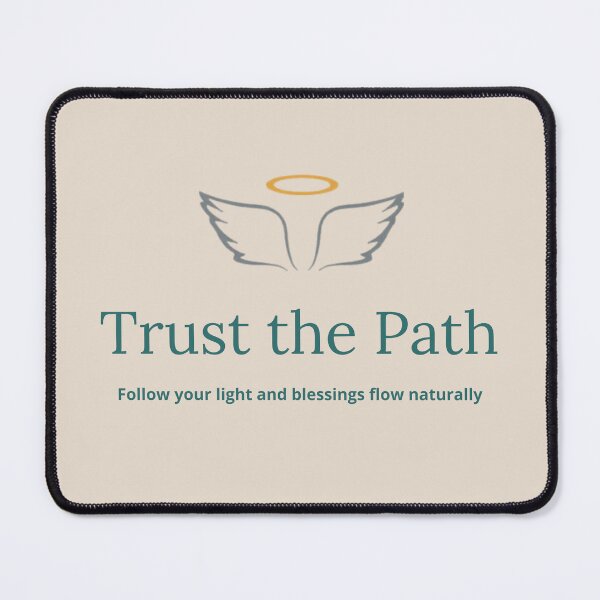 Item preview, Follow Your Light – Blessings Come Naturally Spiritual Typography Design designed and sold by CosmicQuietLab.