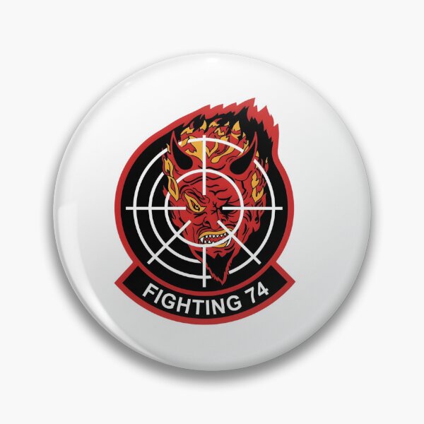 Item preview, VF-74 Bedevilers: Fighting Seventy-Four Devil in the Crosshairs designed and sold by CharlieDesings.