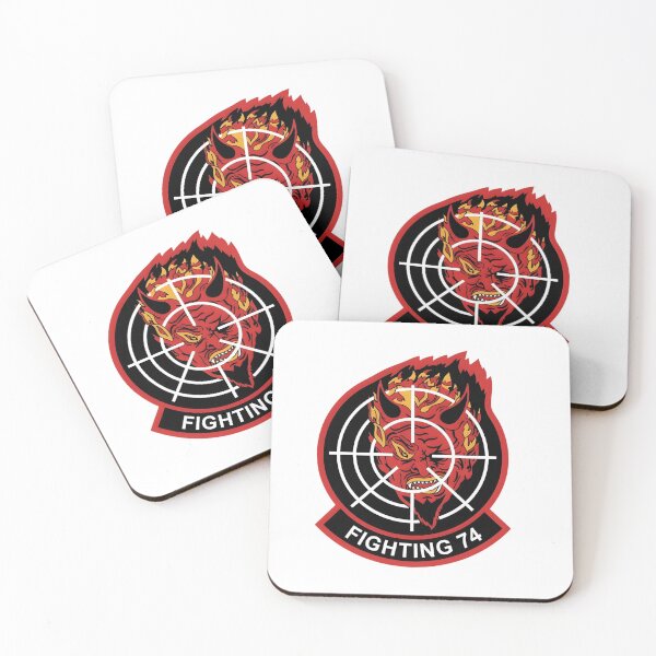 Item preview, VF-74 Bedevilers: Fighting Seventy-Four Devil in the Crosshairs designed and sold by CharlieDesings.