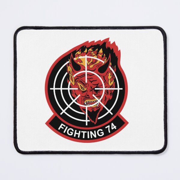 Item preview, VF-74 Bedevilers: Fighting Seventy-Four Devil in the Crosshairs designed and sold by CharlieDesings.