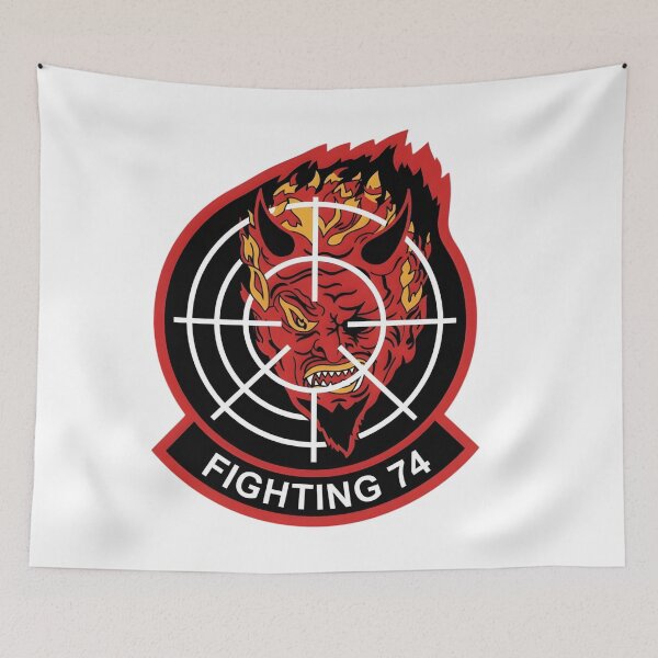 Item preview, VF-74 Bedevilers: Fighting Seventy-Four Devil in the Crosshairs designed and sold by CharlieDesings.