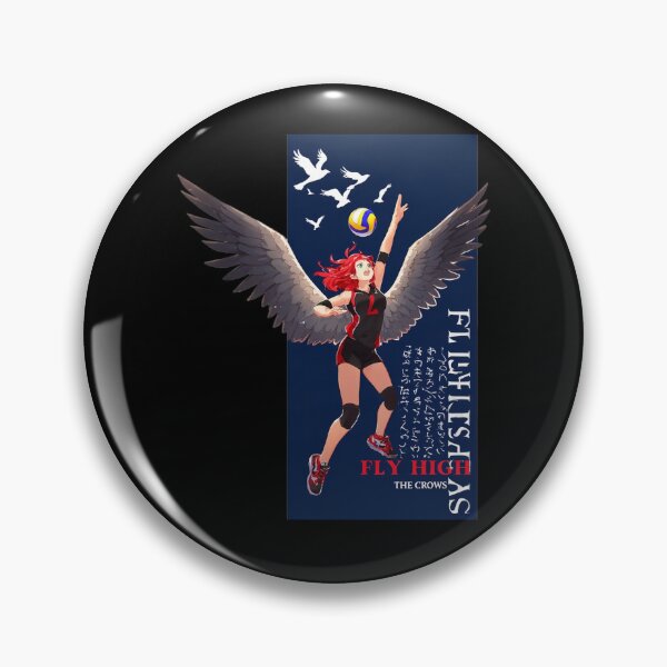 Item preview, Anime Crow Winged Volleyball Player designed and sold by Radhestore.