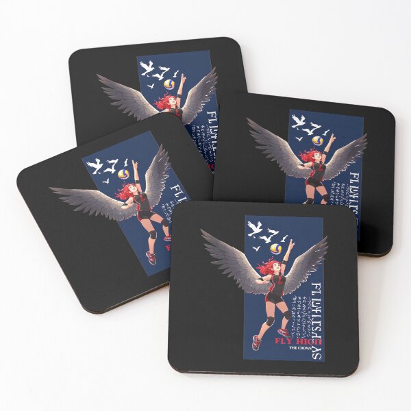 Item preview, Anime Crow Winged Volleyball Player designed and sold by Radhestore.