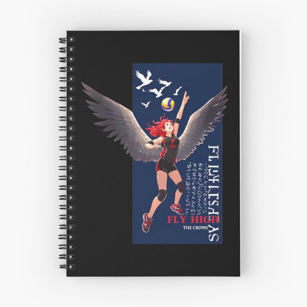 Item preview, Anime Crow Winged Volleyball Player designed and sold by Radhestore.